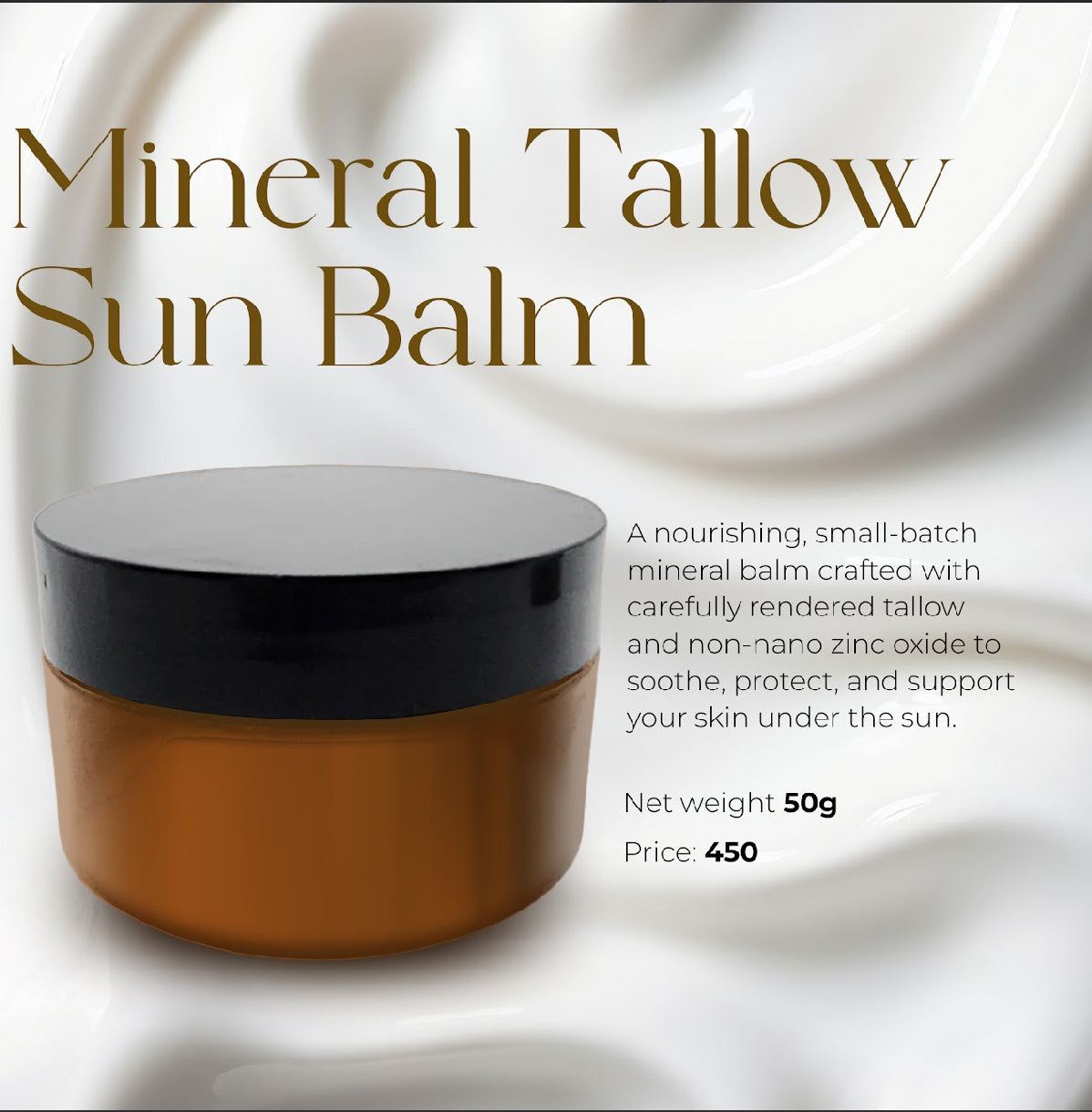 Mineral Tallow Sun Balm