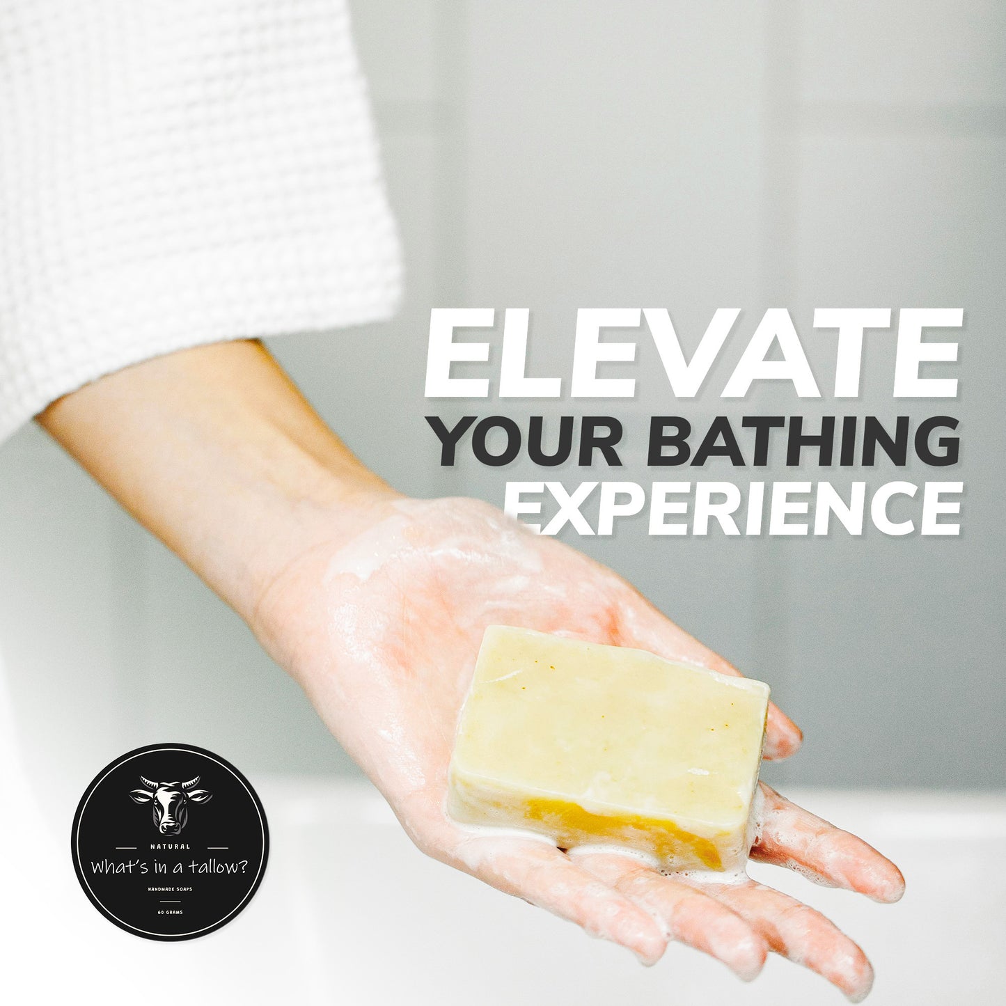 Gentle & Balancing Soap (Bentonite Clay + Calming Essential Oils)