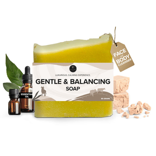 Gentle & Balancing Soap (Bentonite Clay + Calming Essential Oils)